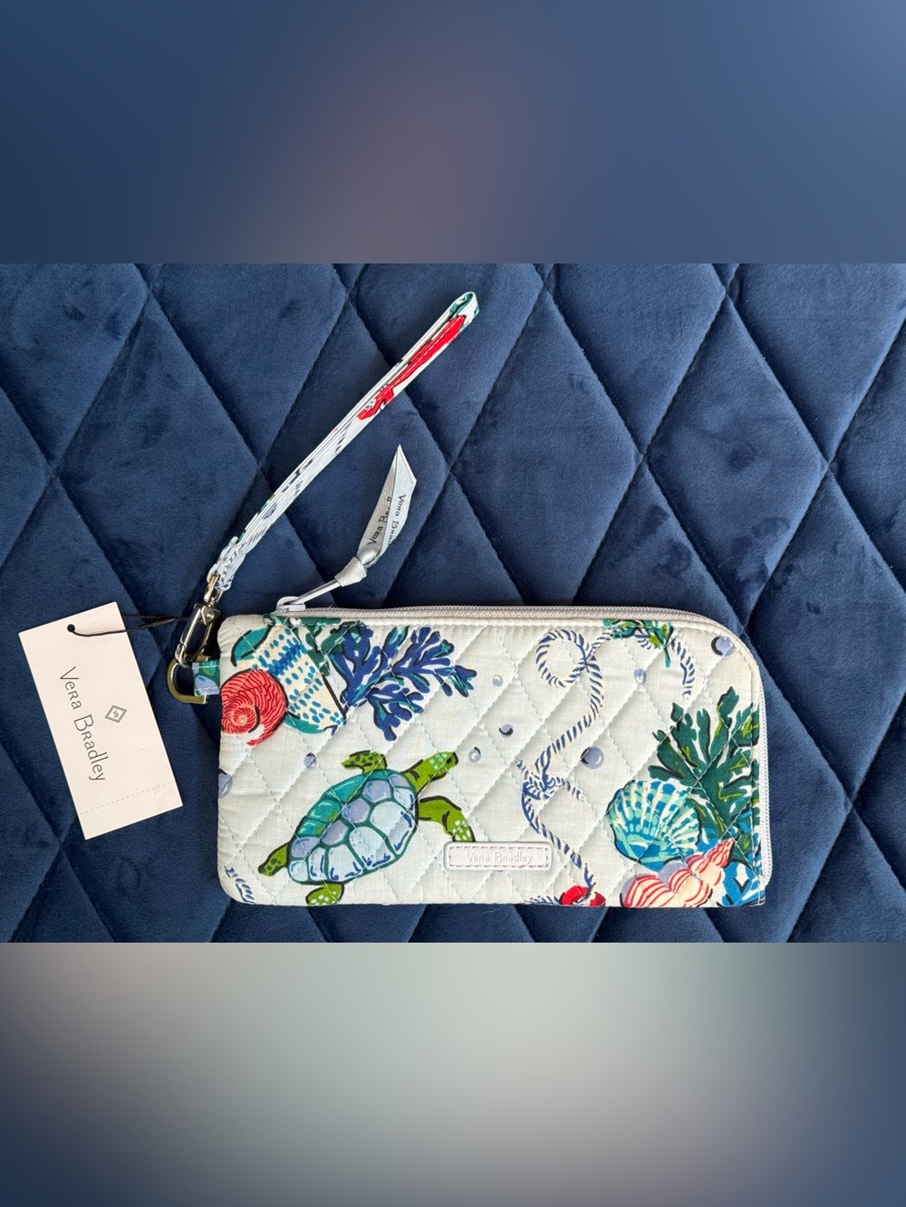 NWT Vera Bradley RFID Tech Wristlet - Anchors Aweigh ✨💲59